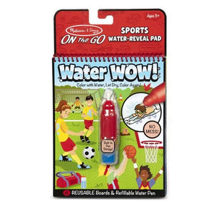 Water Wow! - Sports Water Reveal Pad - On the Go Travel Activity