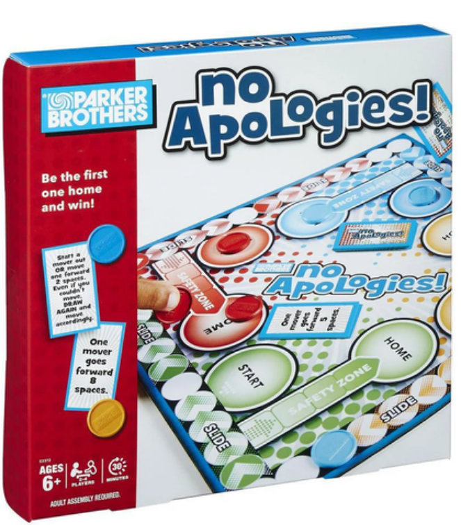No Apologies! Board Game
