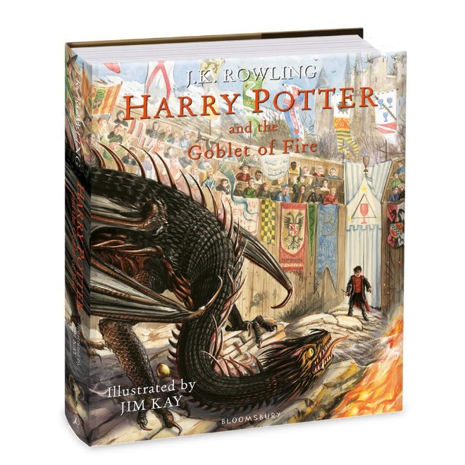 Harry Potter and the Goblet of Fire: Illustrated Edition (Hardcover)
