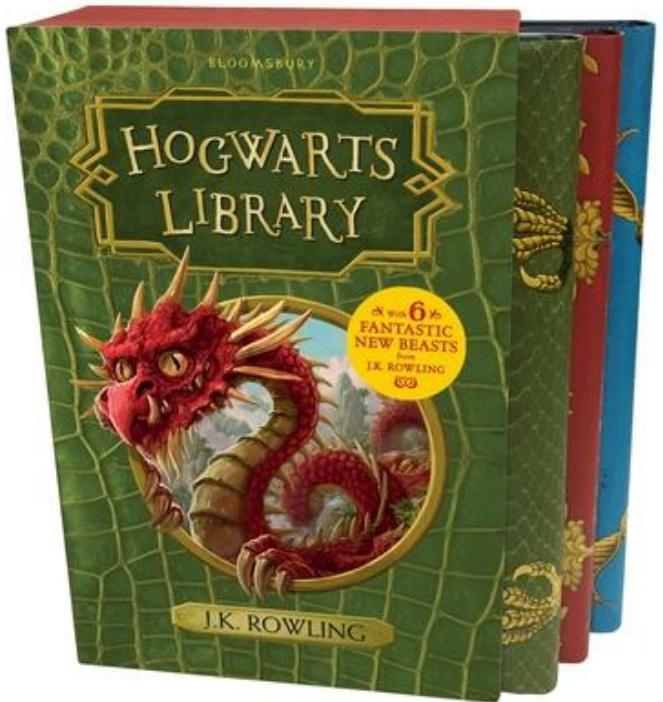 The Hogwarts Library Box Set - Hardback
