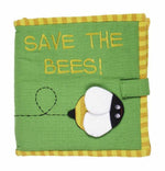 Load image into Gallery viewer, Save The Bees Cloth Book
