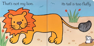 That's not my lion... - touchy-feely book