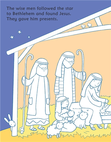 First Colouring Book - Nativity